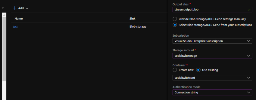 Handling Live Data Feed Using Azure Stream Analytics Job
